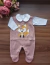 Salopete + Body Raposinha Rosê - comprar online