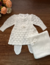 Saida Maternidade Favo de Mel Branco - comprar online