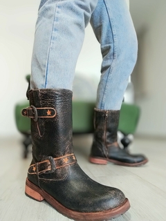 BOTA HARLEY BLACK CRUSH
