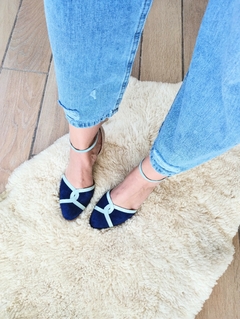 ZAPATO EMMA AZUL - Yamanas calzado de diseño