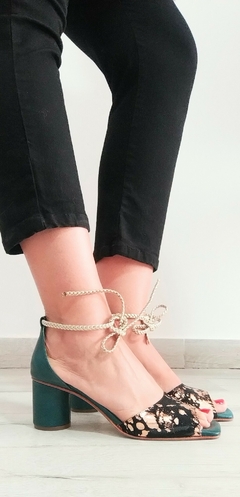 SANDALIA RAQUEL VERDE - tienda online