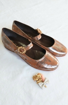 BALLERINA MONET CHOCOLATE - Yamanas calzado de diseño