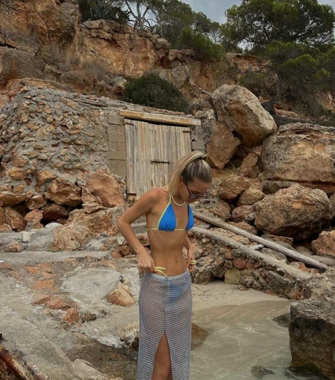 Falda Polinesia