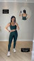 Legging Com Bolso Canelada Verde Bonsai na internet