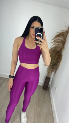 Top Nadador Canelado Rosa Magenta - comprar online