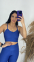 Top Larissa Canelado Azul Bic - comprar online