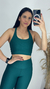 Top Nadador Canelado Verde Galapagos - comprar online