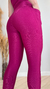 Legging Com Bolso Canelada Cereja - comprar online