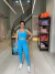 Legging Basic Azul Turquesa - loja online