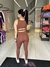 Legging Basic Marrom - FM Fitness