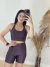Top Carol Canelado Ebano - loja online