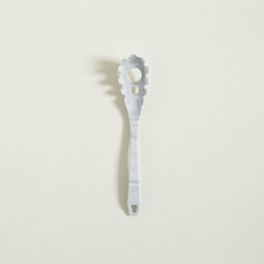 Cuchara para Pasta de Silicona con Mango Símil Mármol 31 cm. - comprar online
