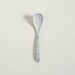 Cuchara Agujereada de Silicona Símil Mármol 31 cm. - comprar online