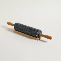 Palo de Amasar Andhra Mármol Negro