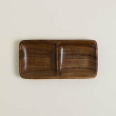 Copetinero Rectangular Acacia Manila 30,5 x 15 cm. - tienda online