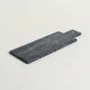 Tabla Andhra de Mármol Negro con Mango 38 cm.