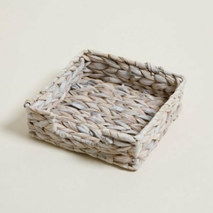 Servilletero Cuadrado Bangkok White - Duvet Home