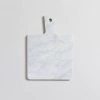 Tabla Cuadrada de Mármol con Mango 28 x 20 cm. - comprar online