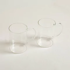 Imagen de Set X2 Mugs Net Borosilicato 450 ml.