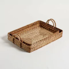 Set X2 Bandejas Rectangulares Vinh - tienda online