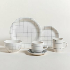 Plato Postre Kensington 19 cm - Duvet Home