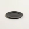 Plato Postre Fine Plus Black Sand 21 cm. - comprar online