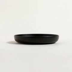 Ensaladera Baja Coupe Fine Plus Black Sand 21,5 cm. en internet
