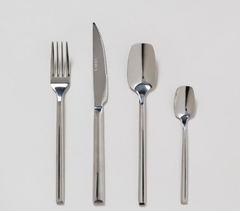 Set Cubiertos Vassa Net Acero Inoxidable 24 Piezas - comprar online