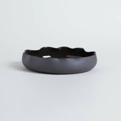 Bowl Bajo Vassa Taormina Black 500 ml. en internet