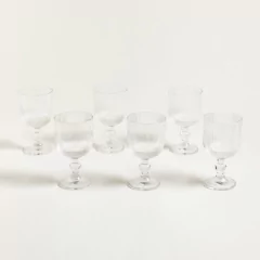 Set X 6 Copas Vidrio Kingdom Transparente 360 ml.