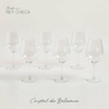 Set X 6 Copas Cristal de Bohemia Sarah Waterfall 690 ml.