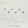 Set X6 Copas De Cristal De Bohemia Anita