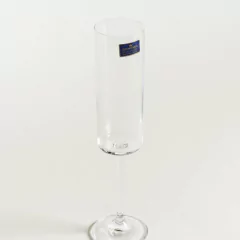Set X6 Copas De Champagne De Cristal de Bohemia Anita 160 ml. - Duvet Home