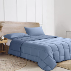 Acolchado Geo Reversible C/Fundas Queen - tienda online