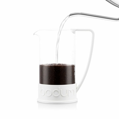 Cafetera Bodum Brazil 8 Pocillos Blanco - Duvet Home