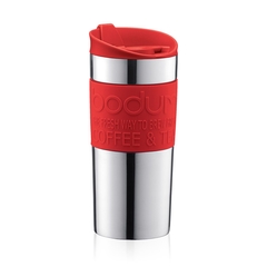 Travel Mug Bodum Acero Inoxidable Roja
