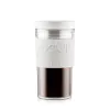 Travel Mug Bodum Doble Pared Hermetico Blanca