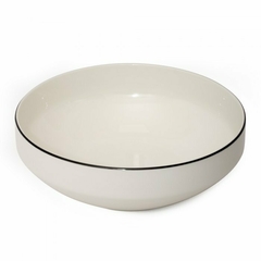 Ensaladera Bowl Sakura Porcelana Blanco 22 cm. - comprar online