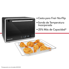 Imagen de Horno Eléctrico KitchenAid 22 Lts. Doble Convección con Freidora de Aire y Sonda de Temperatura