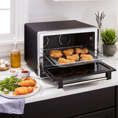 Horno Eléctrico KitchenAid 22 Lts. Doble Convección con Freidora de Aire y Sonda de Temperatura