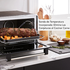 Horno Eléctrico KitchenAid 22 Lts. Doble Convección con Freidora de Aire y Sonda de Temperatura - comprar online