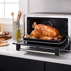 Horno Eléctrico KitchenAid 22 Lts. Doble Convección con Freidora de Aire y Sonda de Temperatura - Duvet Home