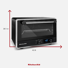 Imagen de Horno Eléctrico Kitchenaid 14 Lts. con Freidora de Aire y Base para Pizza