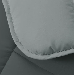 Imagen de Acolchado Geo Reversible C/Fundas Super Twin