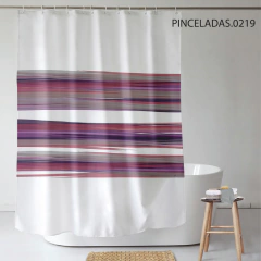 Imagen de Cortina Baño Estampada