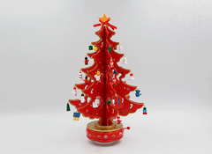 Árbol Musical Cascabel Mediano Rojo