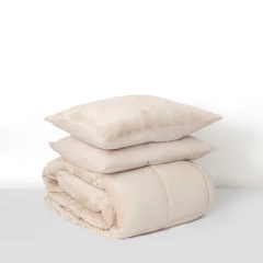 Acolchado Snug Deluxe Flannel Reversible Queen - Duvet Home