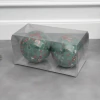 Set x 2 Bolas Bosque Navideño 12 cm. - comprar online