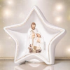 Pesebre Estrella con Luz 10 cm.
