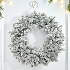 Corona Rama de Pino Nevada en internet